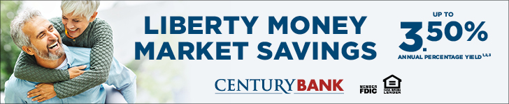 Mature couple, Money Market advertisement.